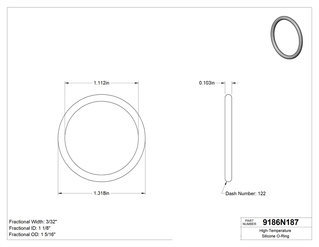Technical drawing - 9186N187